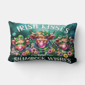 セントパトリックの日ハイランドカウランバーピロー ランバークッション (裏面)