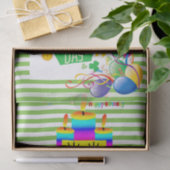 セントパトリックの日ハッピーバースデーティッシュペーパー 薄葉紙 (ギフト)