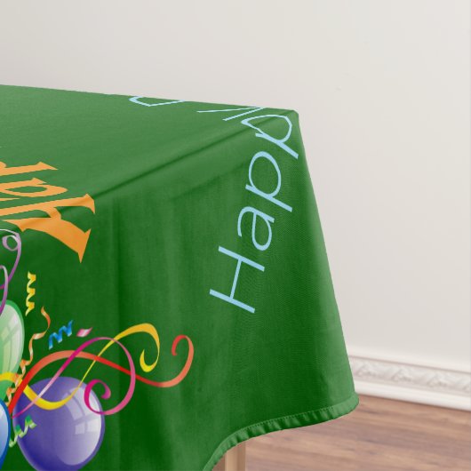 セントパトリックの日ハッピーバースデーテーブルクロス テーブルクロス (インサイチュ)