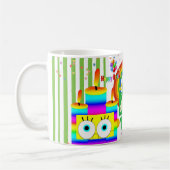 セントパトリックの日ハッピーバースデーマグ コーヒーマグカップ (左)
