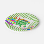 セントパトリックの日ハッピーバースデー紙プレート ペーパープレート (アングル)