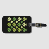 セントパトリックの日ハートラッキークローバーシャムロック ラゲッジタグ (正面横)