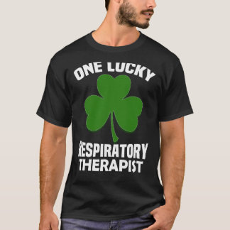 セントパトリックの日パジャマ1ラッキーRT呼吸器 Tシャツ