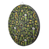 セントパトリックの日パターン ダーツボード (正面右)