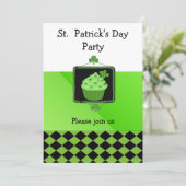 セントパトリックの日パーティの招待状 招待状 (スタンド正面)