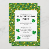 セントパトリックの日パーティの招待状 招待状 (正面/裏面)