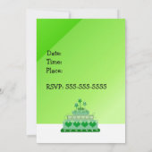 セントパトリックの日パーティの招待状 招待状 (裏面)