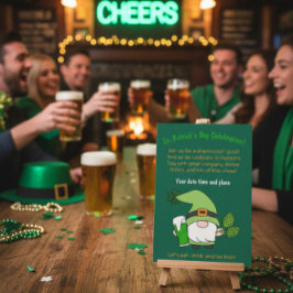 セントパトリックの日パーティの招待状 招待状