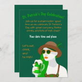 セントパトリックの日パーティの招待状 招待状 (正面/裏面)