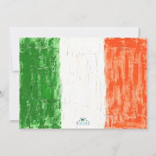 セントパトリックの日パーティの招待状 招待状 (裏面)