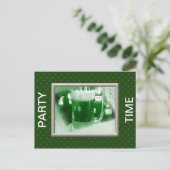セントパトリックの日パーティーはがき招待状 インビテーションポストカード (スタンド正面)