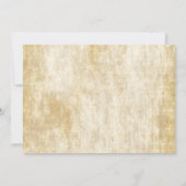 セントパトリックの日パーティーアイリッシュチャイルドポットの金ゴールド 招待状 (裏面)