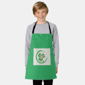 セントパトリックの日パーティーエプロン エプロン (着用した状態)