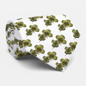 セントパトリックの日パーティーグリーンアイリッシュシャームロック ネクタイ (ロール)