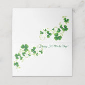 セントパトリックの日パーティー名座席表 プレイスカード (外部開封)