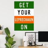 セントパトリックの日パーティー ポスター (ホームオフィス)