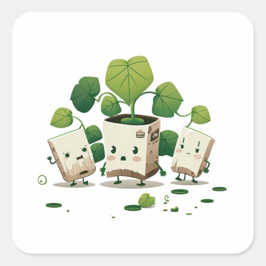 セントパトリックの日フェスティバル スクエアシール (正面)