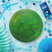 セントパトリックの日プレート – クローバー ペーパープレート (パーティー)