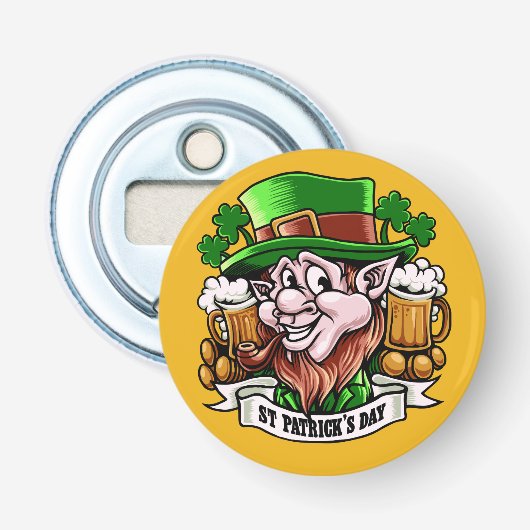 セントパトリックの日ボトルオープナー 栓抜き (正面)