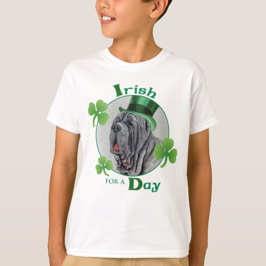 セントパトリックの日マスティーノ Tシャツ (正面)