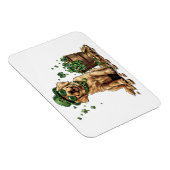 セントパトリックの日ラブラドールレトリエバードッグ マグネット (右側)