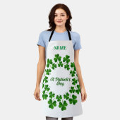 セントパトリックの日リースサンダー_コーブ エプロン (着用した状態)