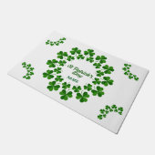 セントパトリックの日リースサンダー_コーブ ドアマット (アングル)