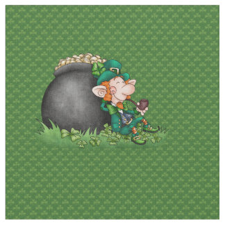 セントパトリックの日レプレクアンポット金ゴールド ファブリック