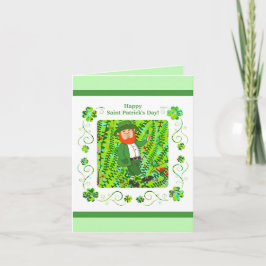 セントパトリックの日レプレシャン&アイリッシュ賛美ズ カード