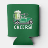 セントパトリックの日ヴィンテージトラックグリーンビール 缶クーラー (裏面)