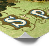 セントパトリックの日土産ヴィンテージ風景 ポスター (角)