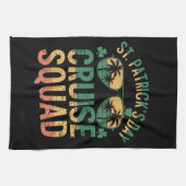 セントパトリックの日帰りクルーズスクワッドファミリーマチおもしろいン キッチンタオル (横)