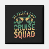 セントパトリックの日帰りクルーズスクワッドファミリーマチおもしろいン マグネット (正面)