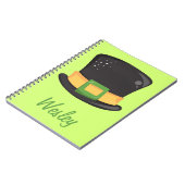 セントパトリックの日帽子 ノートブック (左側)