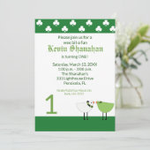 セントパトリックの日年齢の誕生日の招待状 招待状 (スタンド正面)