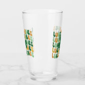セントパトリックの日引用文グラス タンブラーグラス (左)