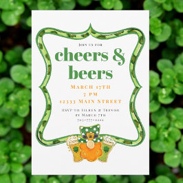 セントパトリックの日応援とビールパーティー 招待状