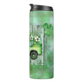 セントパトリックの日格子状ヴィンテージトラック タンブラー (回転右)