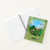 セントパトリックの日格言インヴィンテージトラック ノートブック (内部)