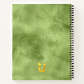 セントパトリックの日格言インヴィンテージトラック ノートブック (裏面)