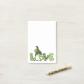 セントパトリックの日格言 ポストイット (デスク上)