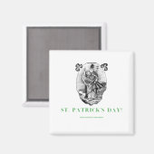 セントパトリックの日検疫お祝い マグネット (正面/裏面)