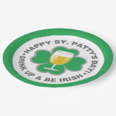 セントパトリックの日紙プレート ペーパープレート (アングル)