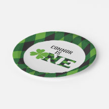 セントパトリックの日紙プレート