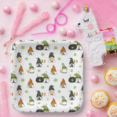 セントパトリックの日紙プレート ペーパープレート (パーティー)