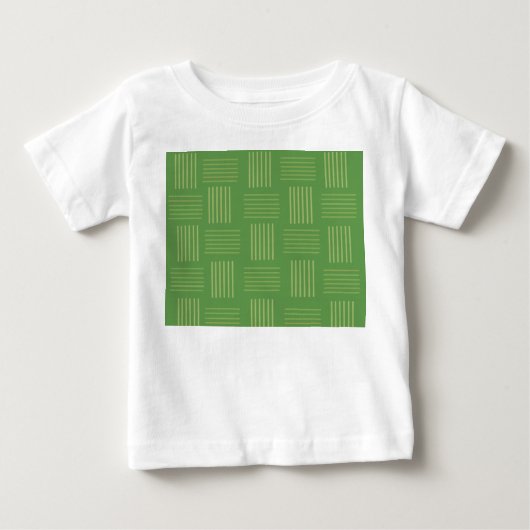 セントパトリックの日織り ベビーTシャツ (正面)