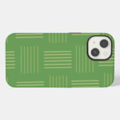 セントパトリックの日織り iPhoneケース (裏面横)