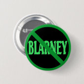 セントパトリックの日許可されるBlarney無し 缶バッジ (正面&裏面)