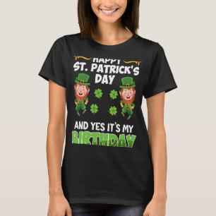 セントパトリックの日誕生日 Tシャツ