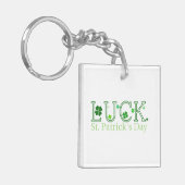 セントパトリックの日運アクリルキーチェーン キーホルダー (正面左)